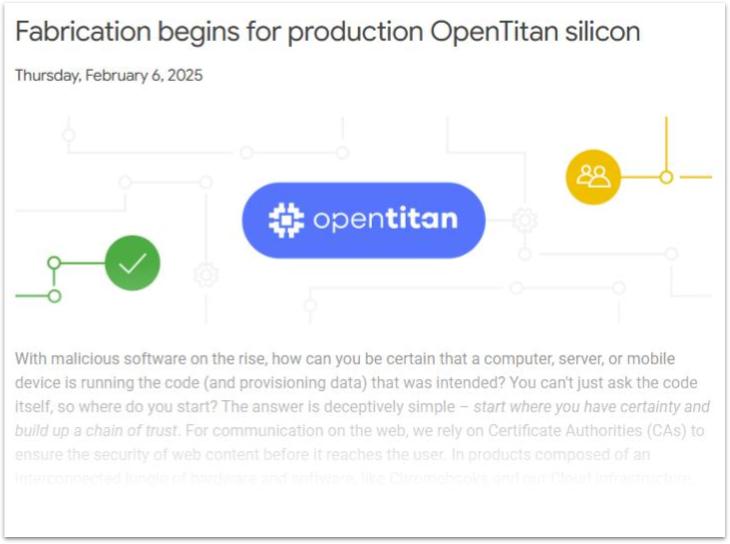 Google's open source blog